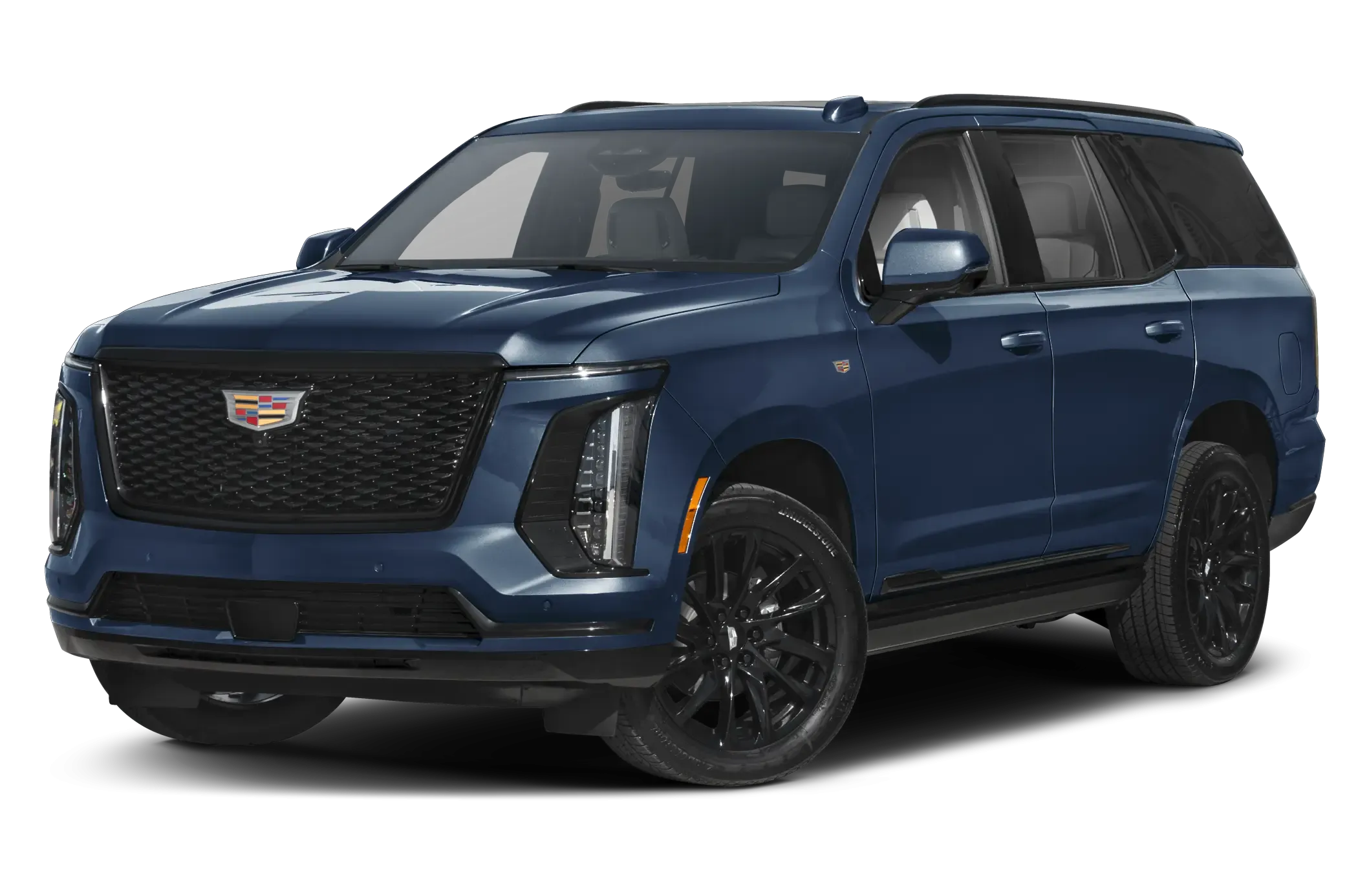 Side view of the 2025 Cadillac Escalade Premium Luxury Platinum