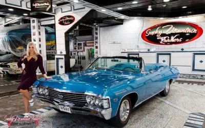 1967 Chevrolet Impala SS 427 in Marina Blue, one of only 2,124 built that model year