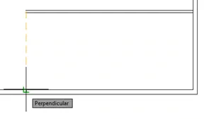 Drawing Interior Wall on AutoCAD