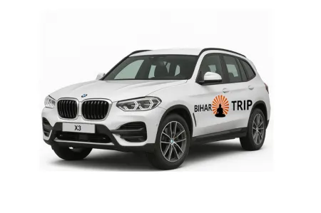 The front three-quarter view of a BMW X3 luxury SUV, showcasing its dynamic lines and sporty SUV stance