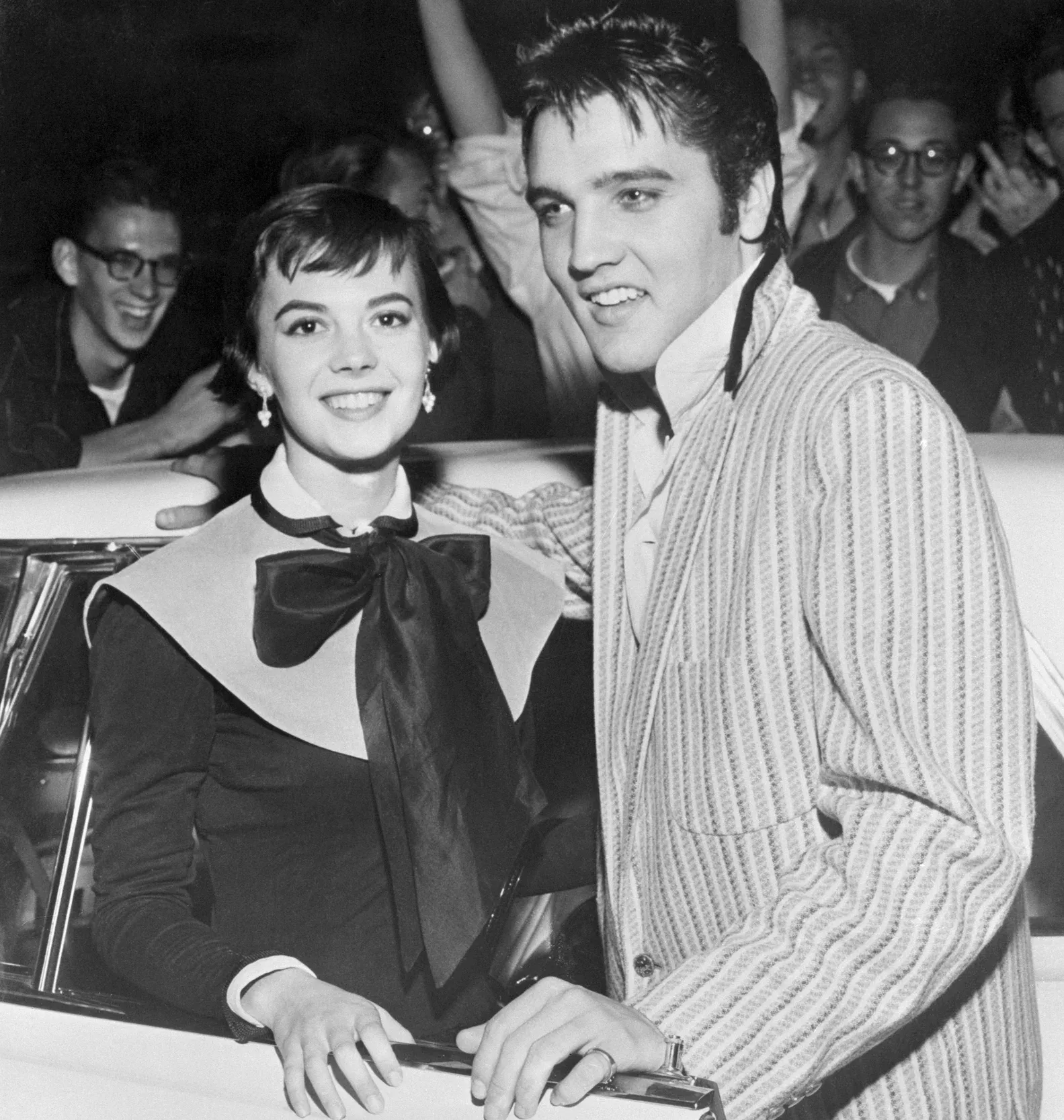 Natalie Wood, the renowned actress who had a brief relationship with Elvis Presley in 1956.
