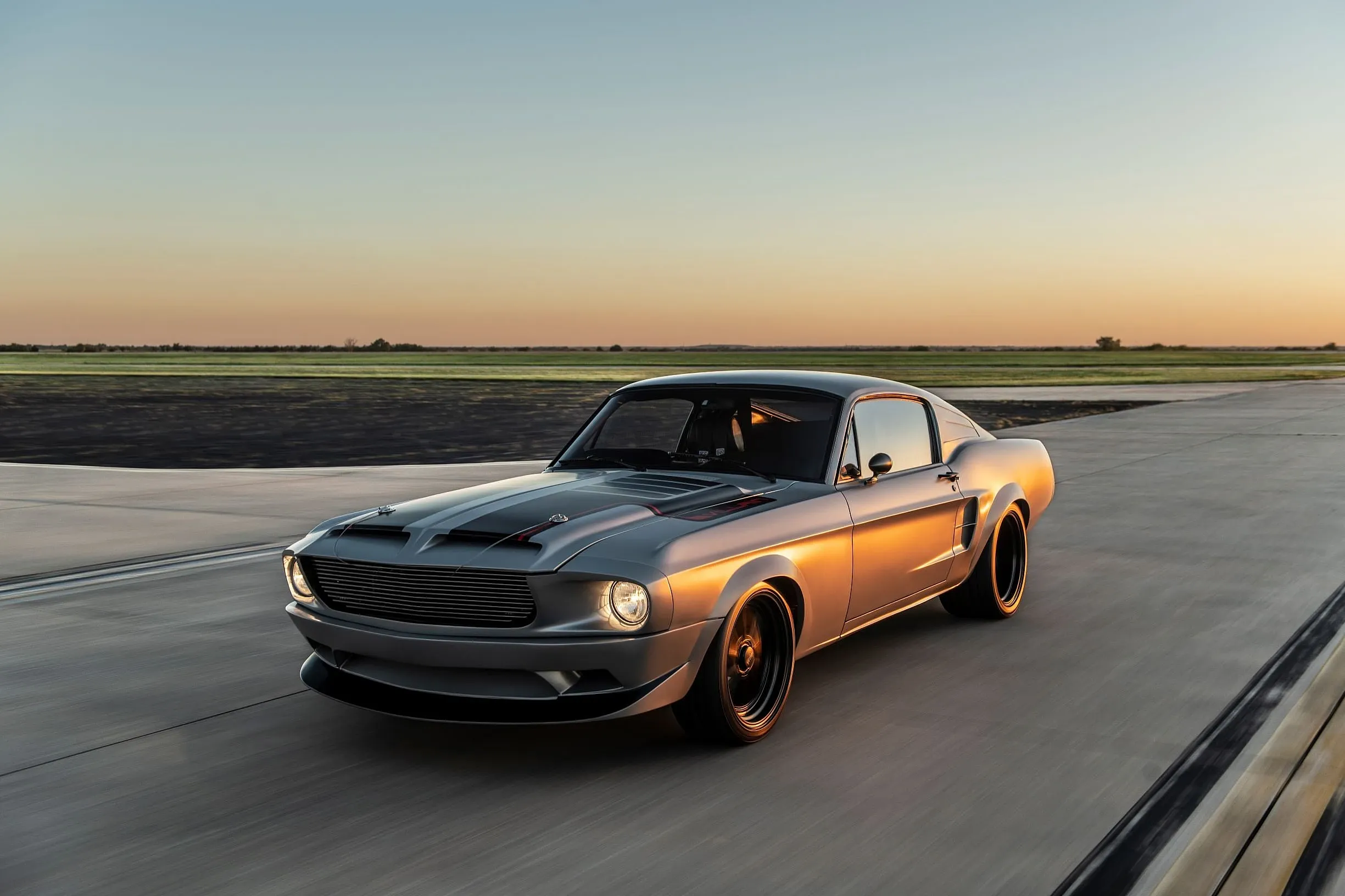 Forgeline wheels and BF Goodrich tires on the Classic Recreations Mustang Villain