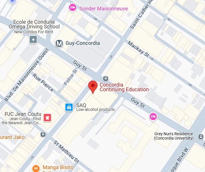 Concordia University location.