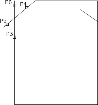 Selection points for trim operation