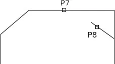 Extend operation before and after showing line extension