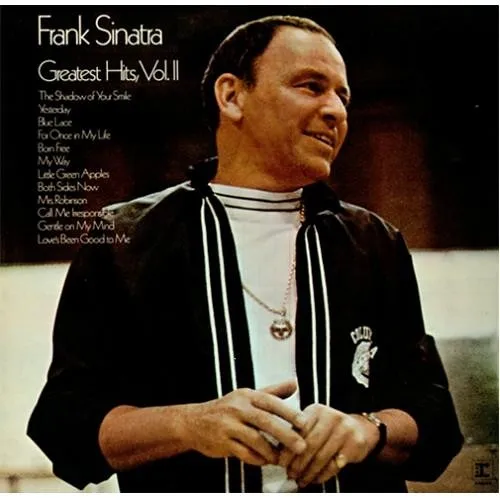 Frank Sinatra's Greatest Hits Vol. II album cover, featuring a classic portrait of the iconic singer