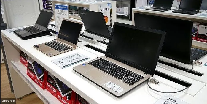 Inspecting a used laptop