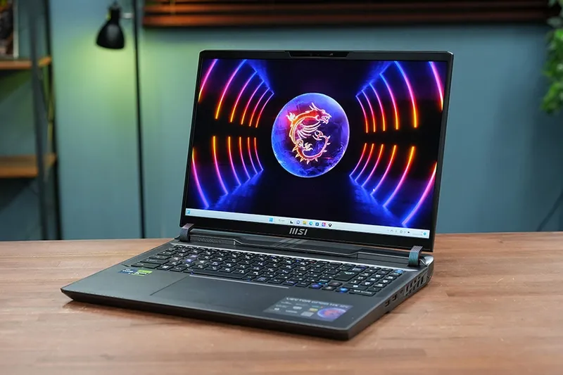 MSI Vector GP68 HX 13VH gaming laptop with its lid closed, emphasizing its clean lines and the MSI Vector series branding