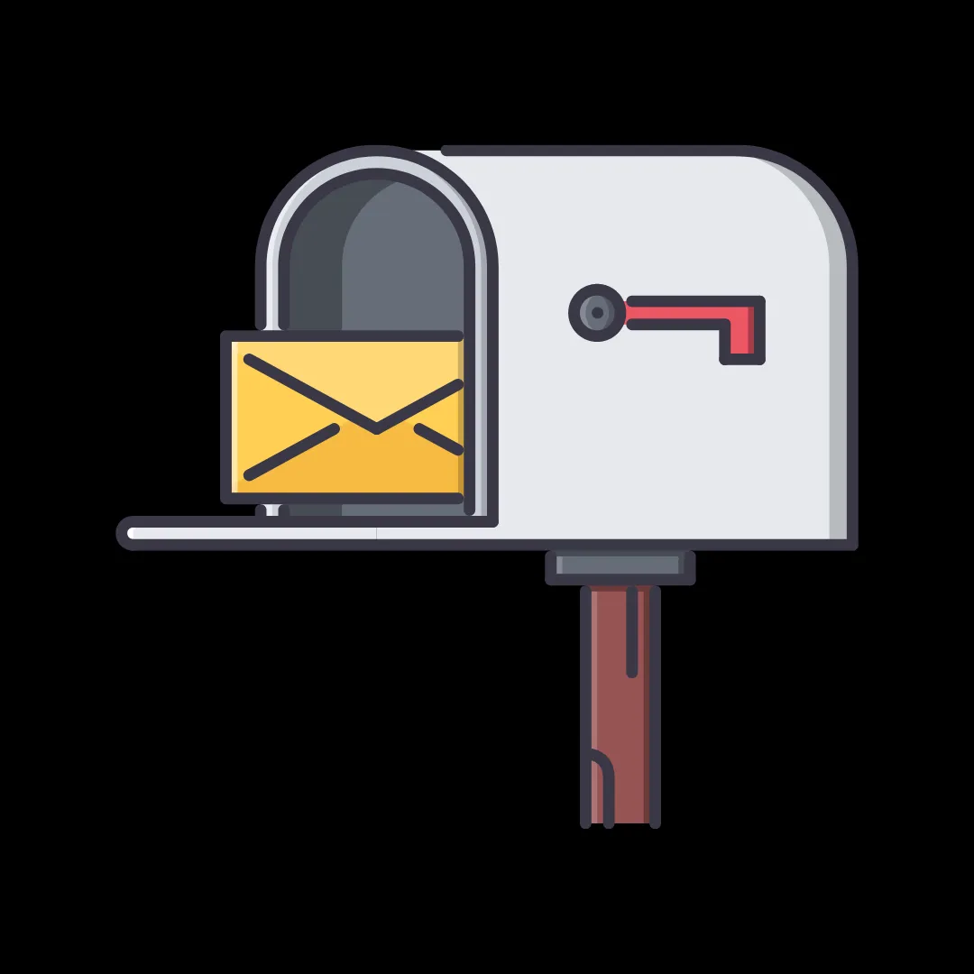 Mailbox icon inviting pet care professionals to subscribe for monthly industry news and business resources