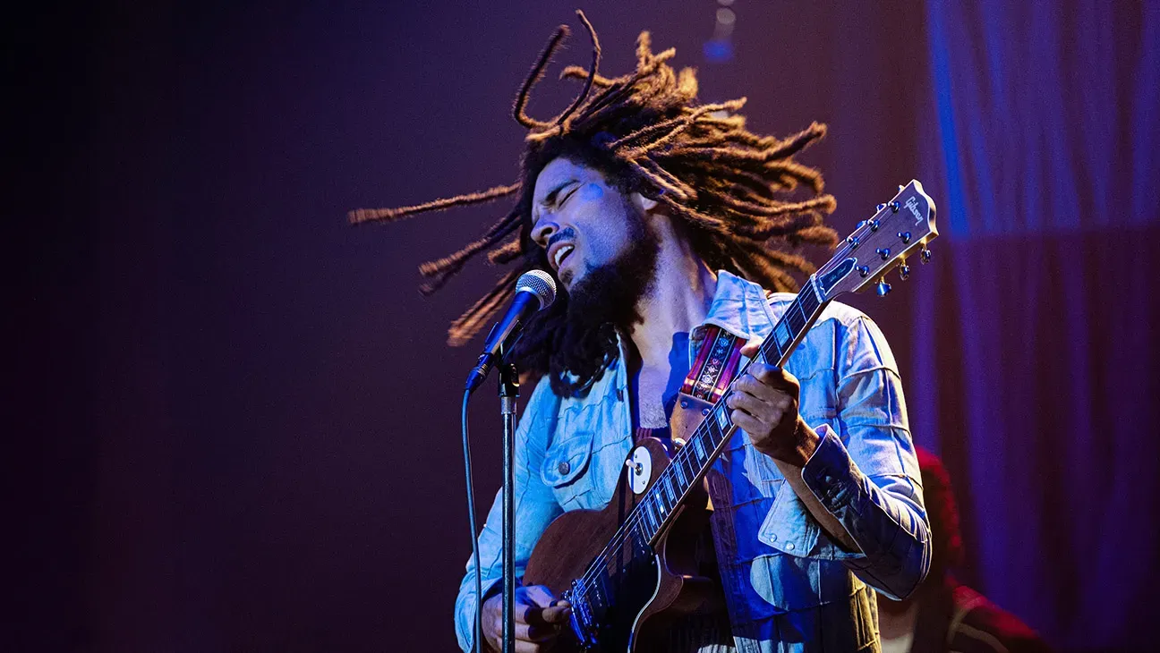 Kingsley Ben-Adir as Bob Marley in Bob Marley: One Love