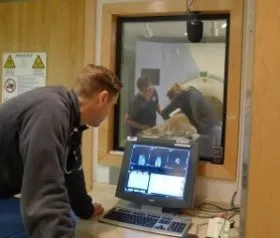 A veterinary MRI machine used for advanced neurological and orthopedic diagnostics in pets