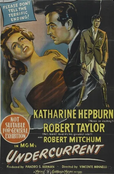 A still from the movie "Undercurrent"