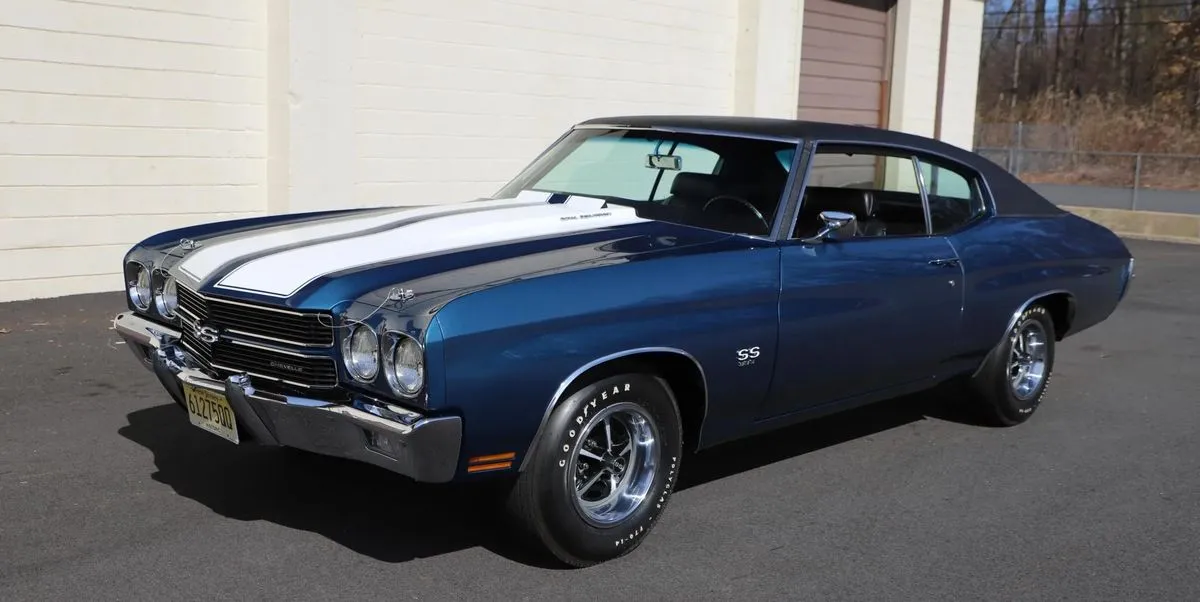 1970 Chevrolet Chevelle SS 454 LS6 with aggressive front fascia