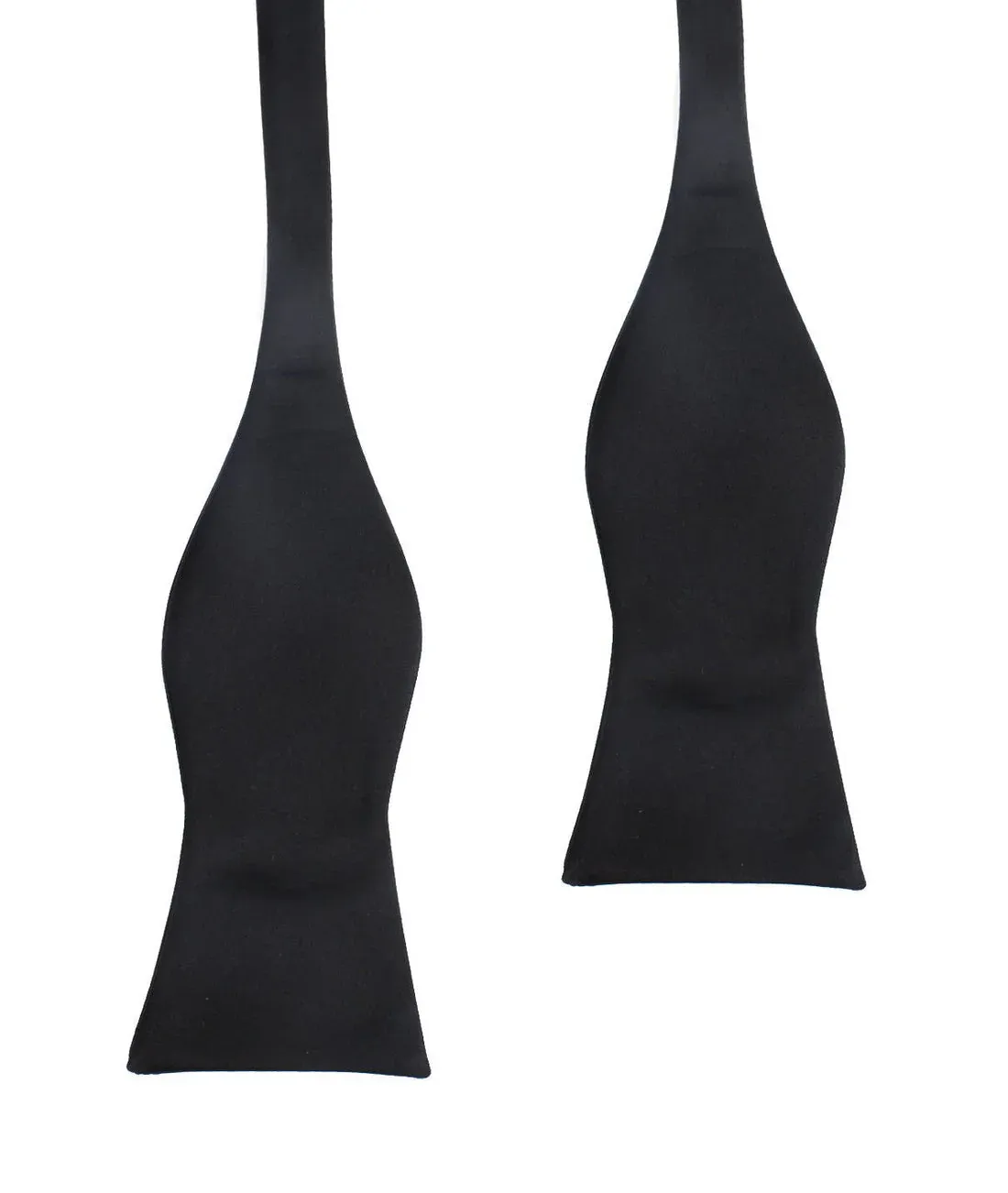 Black Bow Tie Untied