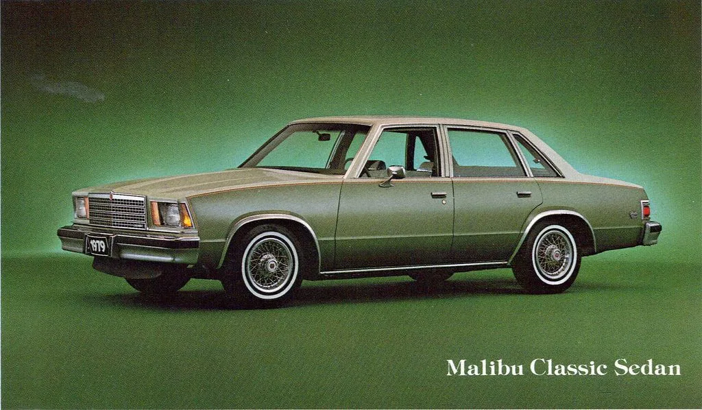 Late-model Chevrolet Chevelle/Malibu with contemporary styling and design updates