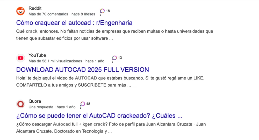 Why users search for AutoCAD cracks