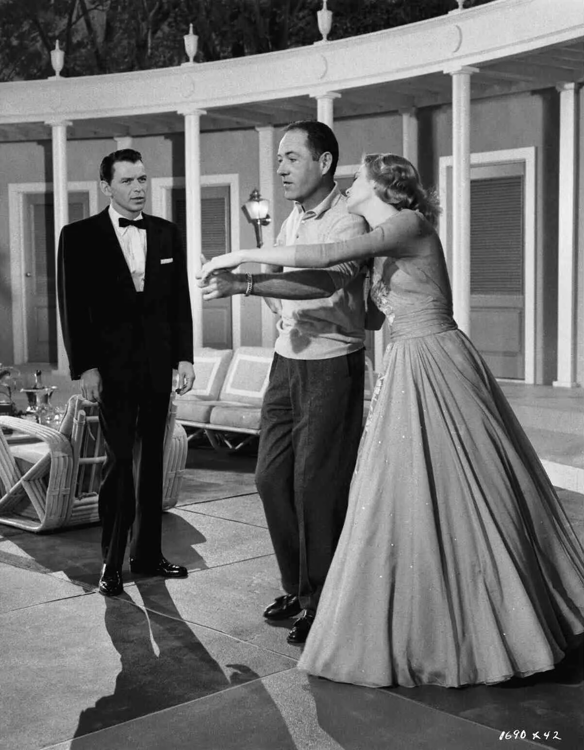 Grace Kelly looking elegant in a scene from her final film