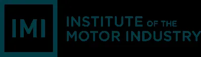The IMI logo represents the Institute of the Motor Industry, the professional body providing the certification for this advanced electric vehicle course.