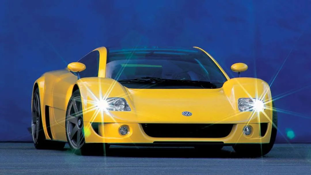 Volkswagen W12 with its distinctive Giugiaro design