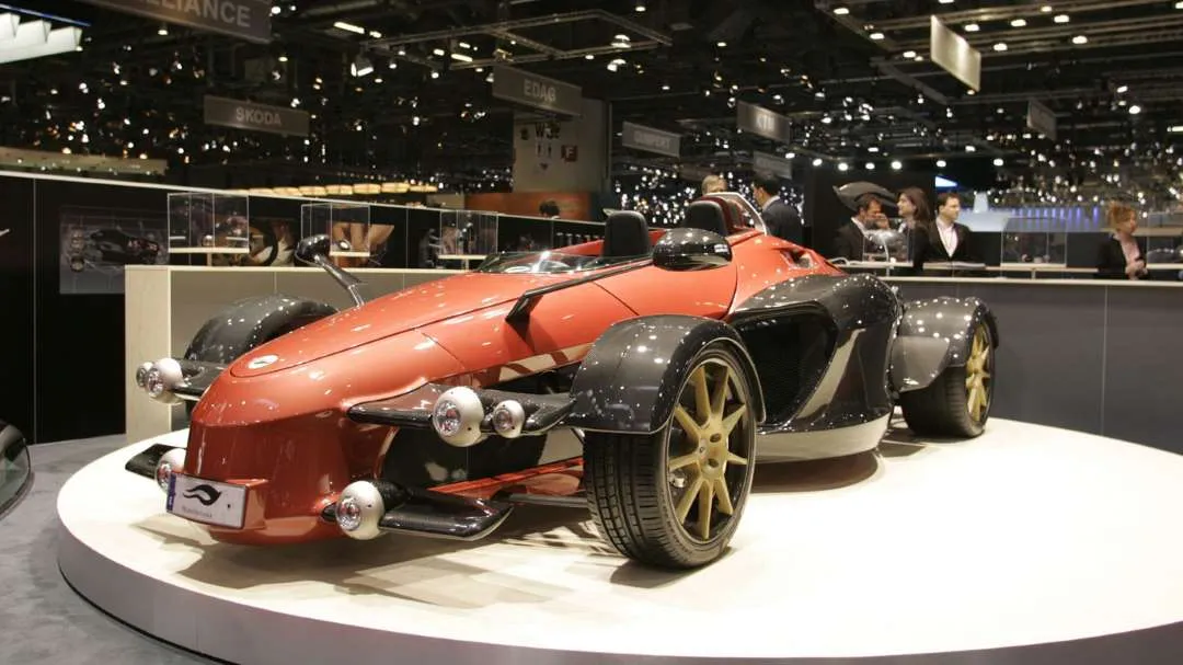 Tramontana with its F1-inspired aerodynamic design