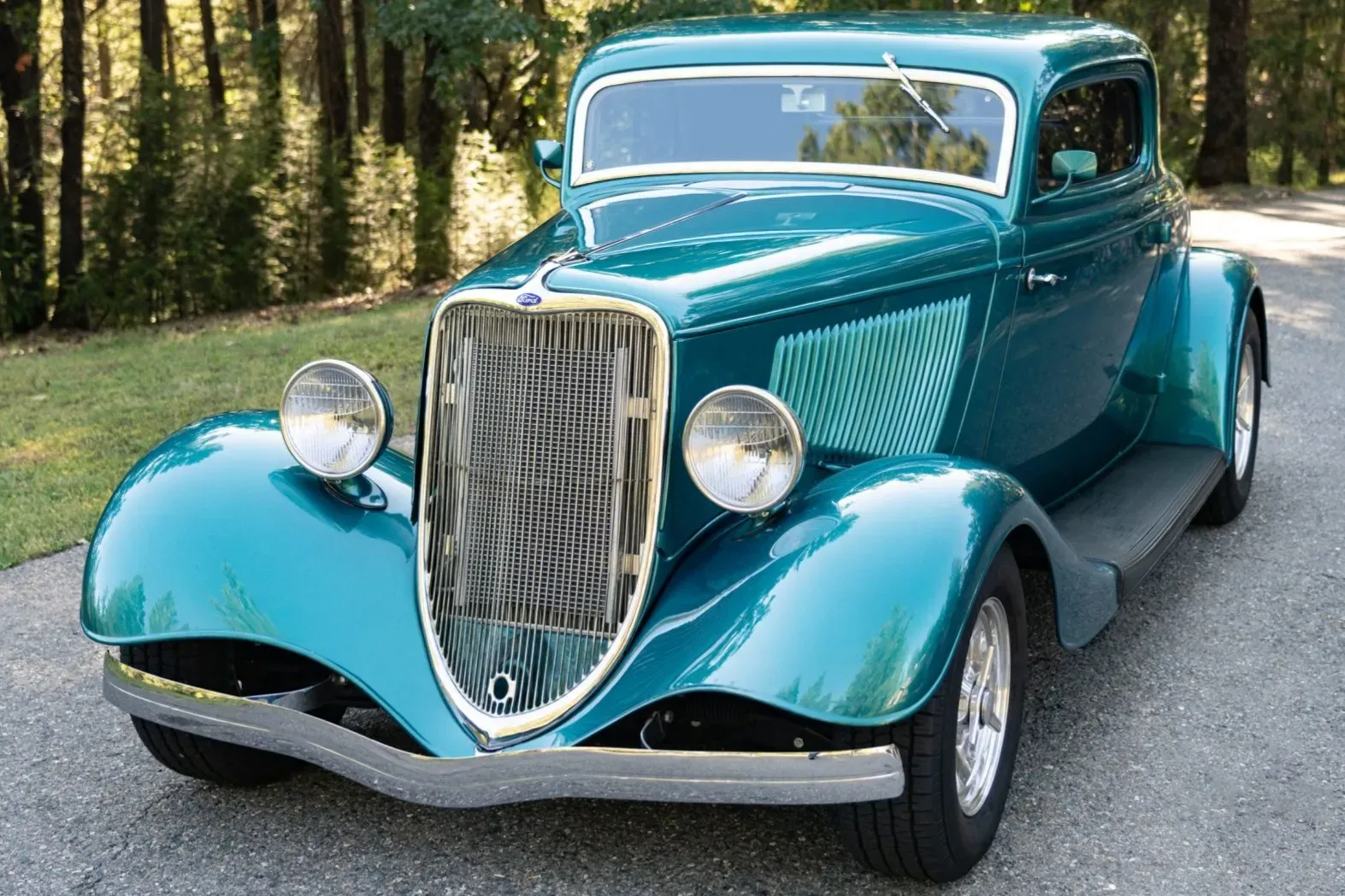Fuel-Injected, 350-Powered '33 Ford 3-Window Coupe