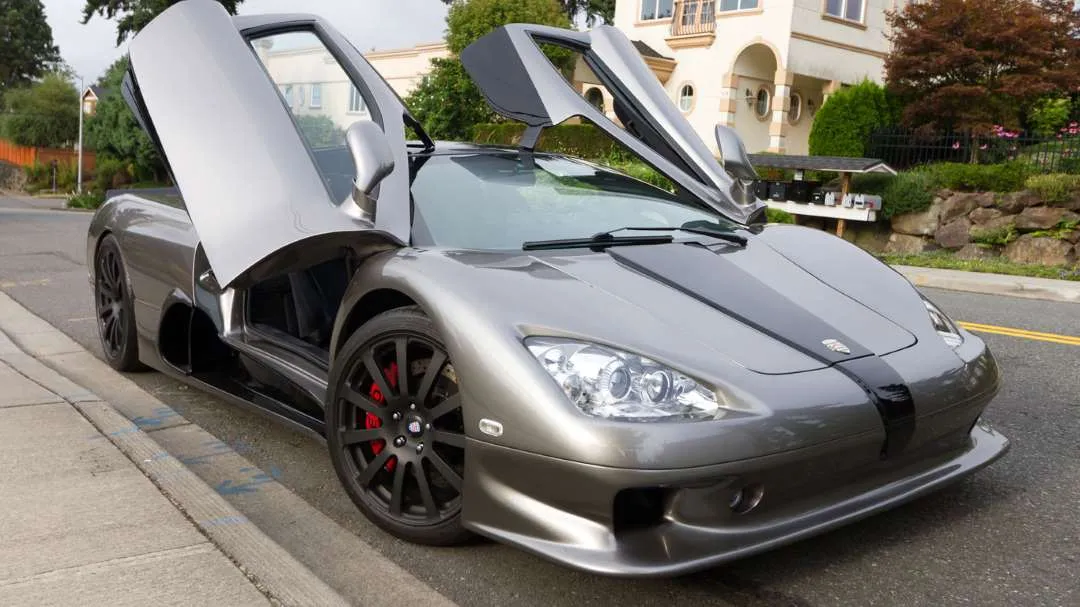 SSC Ultimate Aero XT with its aerodynamic, record-breaking design