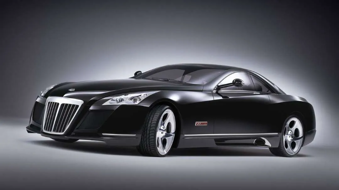 Maybach Exelero with its luxurious, imposing presence