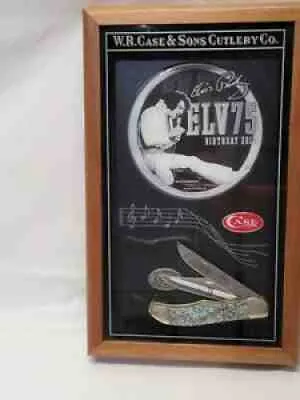 Limited edition Elvis Presley Case XX commemorative folding knife with engraved signature