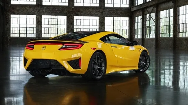 Acura NSX Indy Yellow Pearl debut