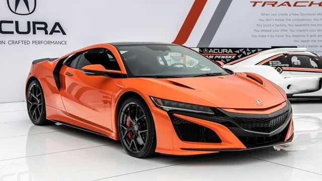 Acura NSX facelift debut at Pebble Beach