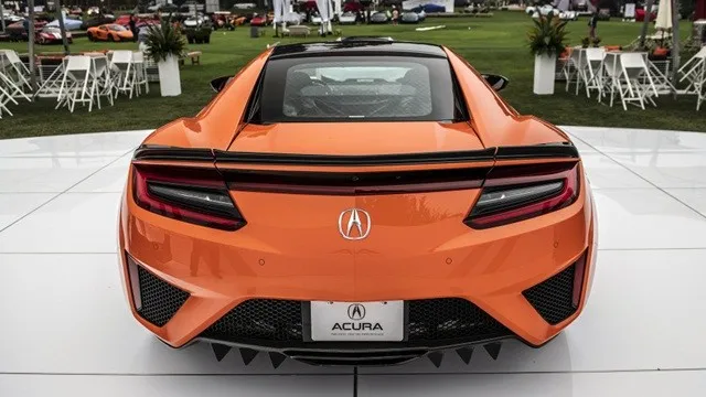 Acura NSX 2024 rear design