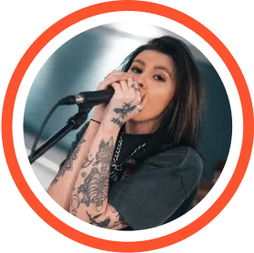 Artist managing lyrics
