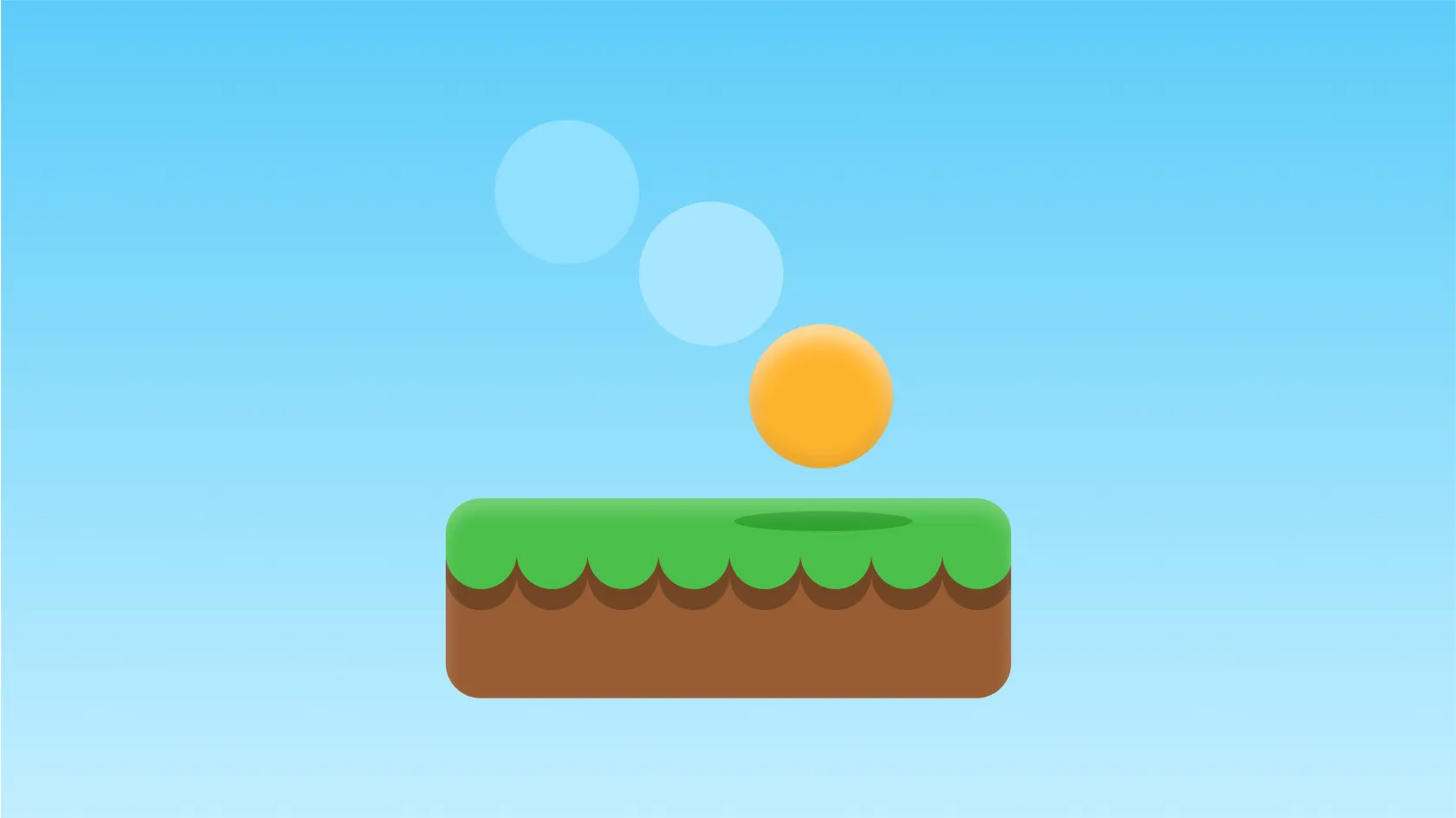 Keep the ball in play by moving the platform and adding challenges