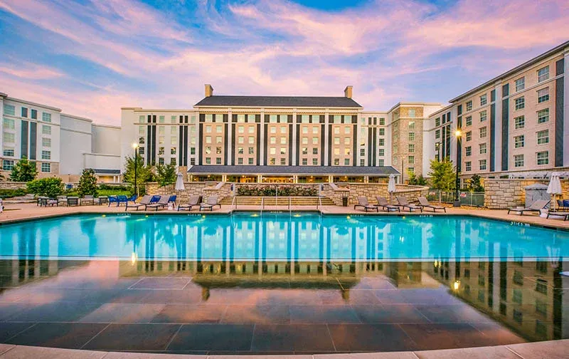 The Guest House at Graceland exterior with luxury resort design