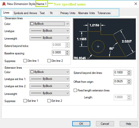Editing dimension properties in AutoCAD for accuracy