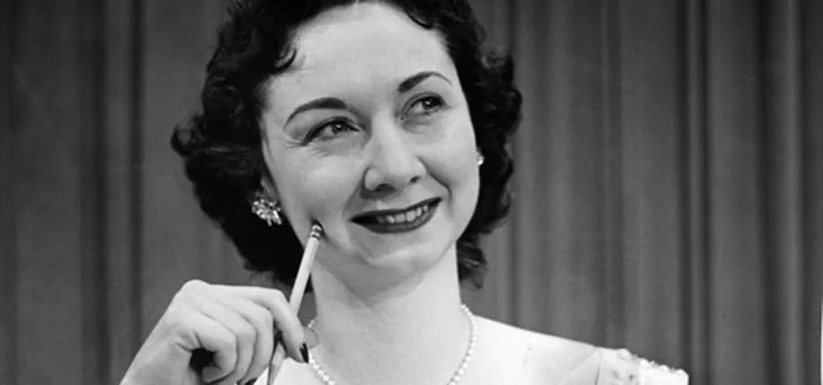 Dorothy Kilgallen, circa 1952, a pioneering journalist and crime reporter