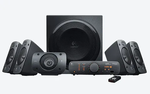 PC speaker 2.1 system with subwoofer for immersive audio