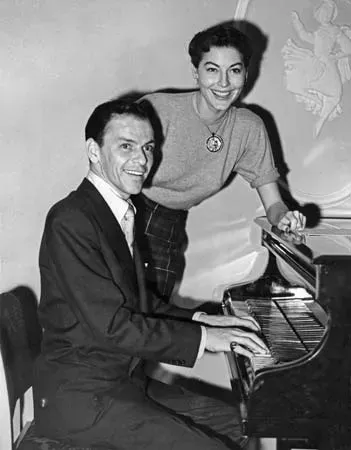 Frank Sinatra with Ava Gardner in 1951