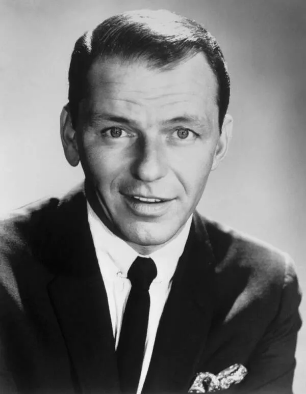 Frank Sinatra photographed during the later years of his legendary entertainment career