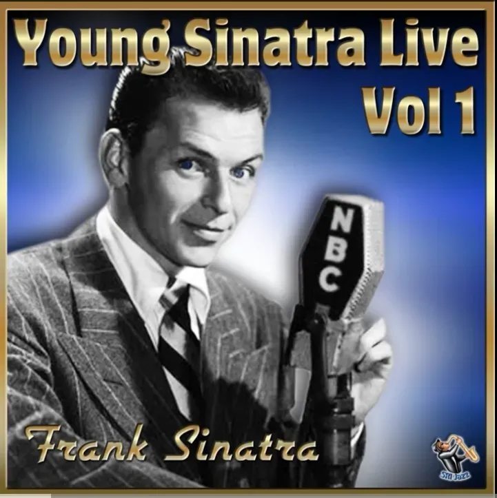 Frank Sinatra portrait in classic mid-century studio style lighting