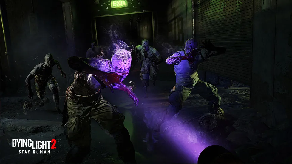 Night Vision comparison showing improved shadow visibility in dark gaming environments