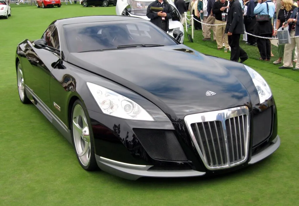 Mercedes-Maybach Exelero with its bold, luxurious design and twin-turbo V12 engine