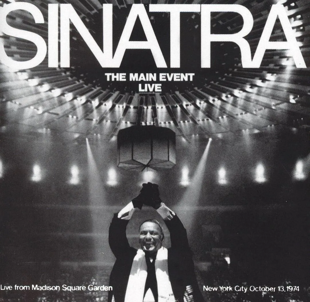 Frank Sinatra performing The Main Event Live at Madison Square Garden in October 1974