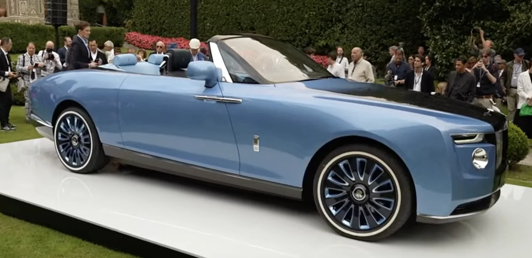 Rolls-Royce Boat Tail with its yacht-inspired design and twin-turbo V12 engine