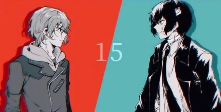 Scene from the translated story chapter introducing the early Port Mafia era