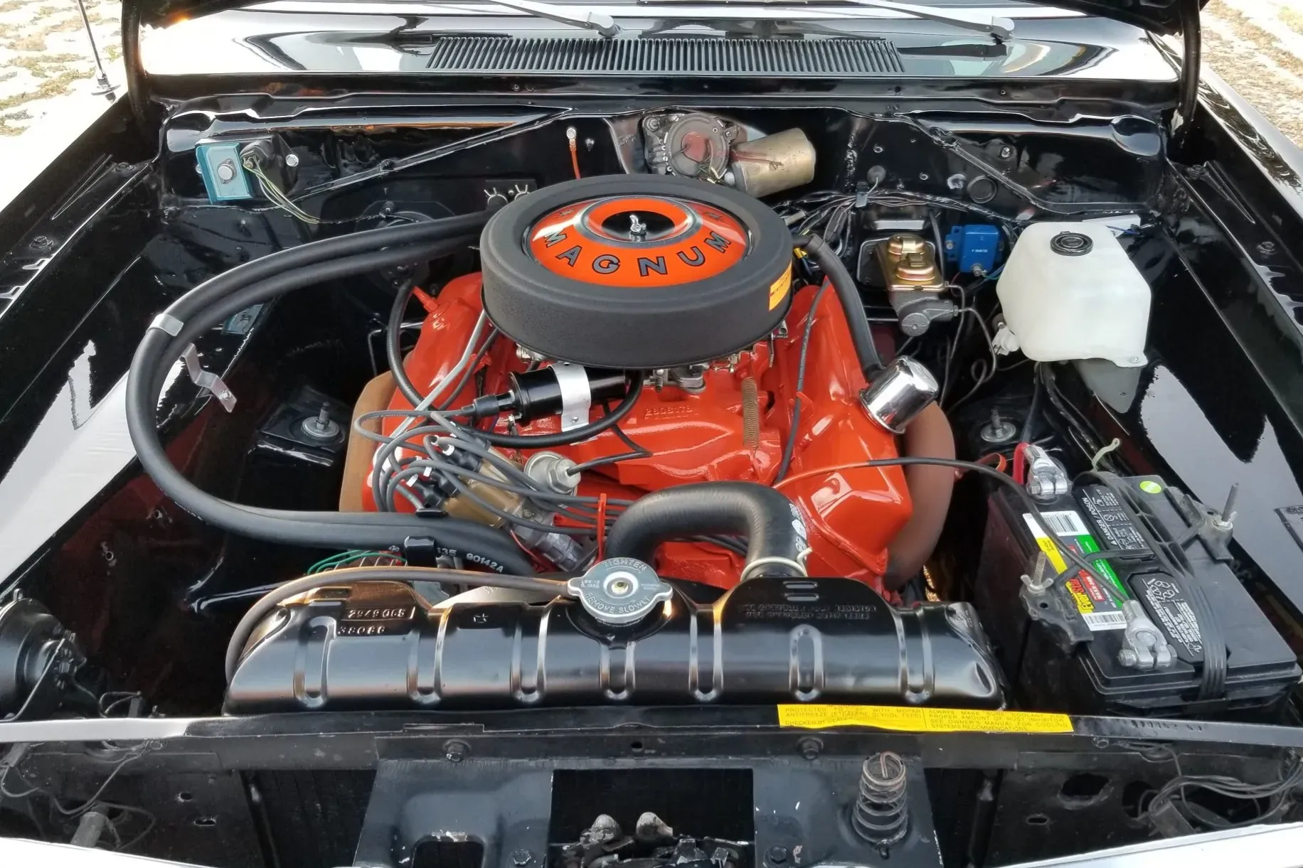 1969 Dodge Dart GTS 440 dashboard and steering wheel