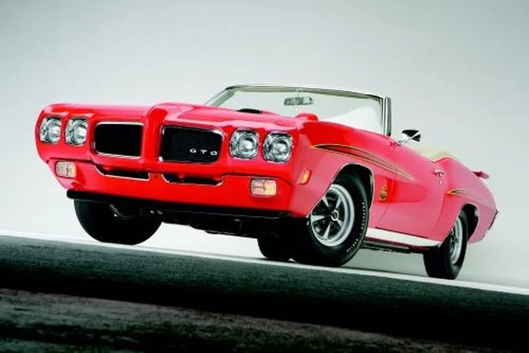 1970 Pontiac GTO Judge convertible representing the rarest and most desirable variant of this classic muscle car