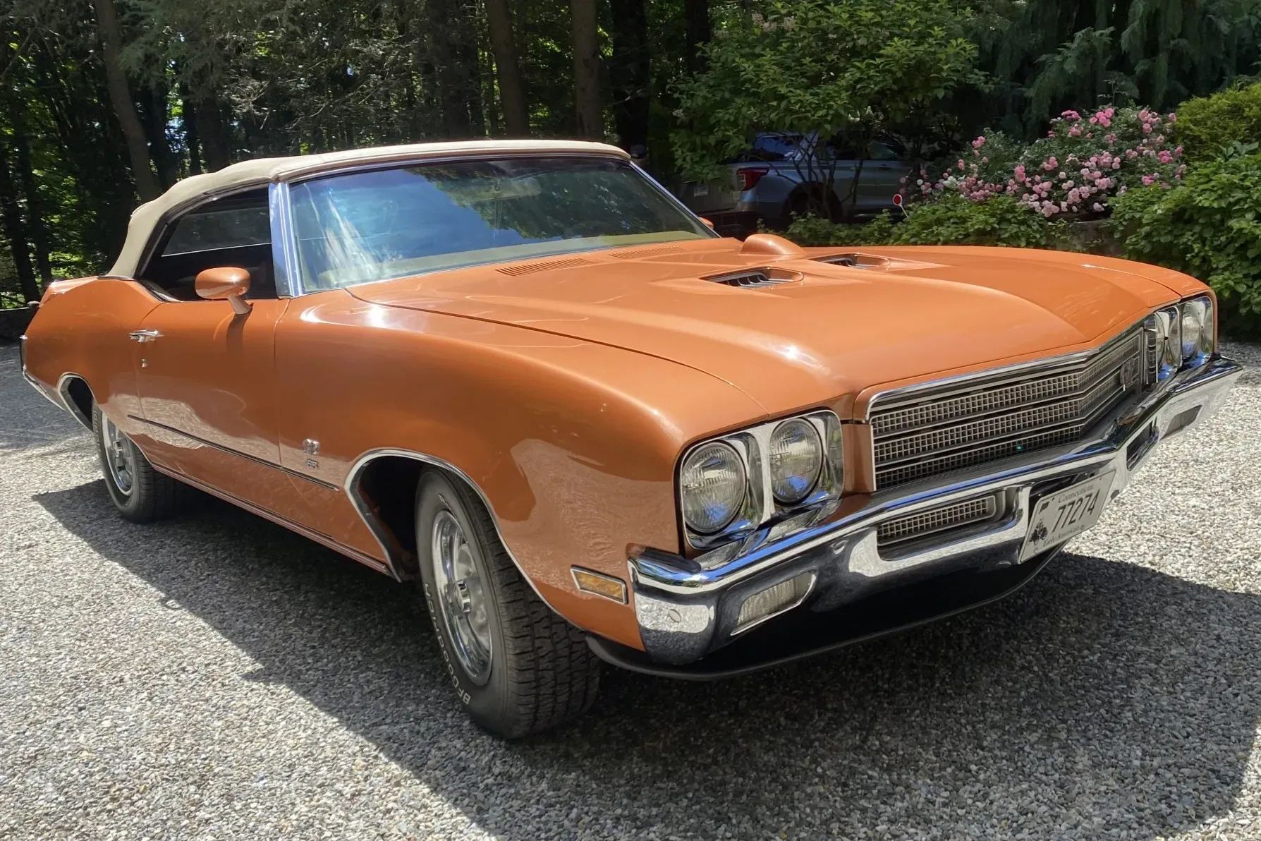 1971 Buick GS 455 Convertible finished in factory Bittersweet color