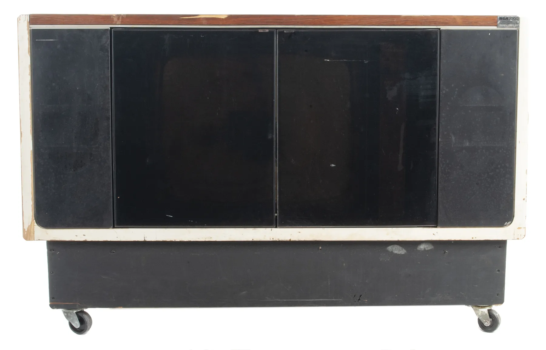 Repaired RCA television once owned by Elvis Presley