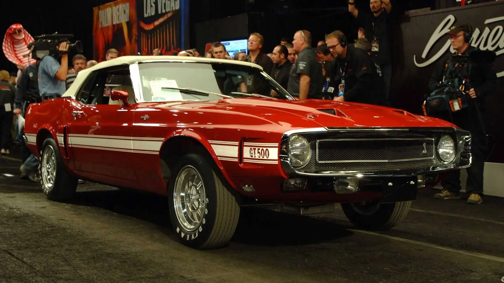 1969 Shelby GT500 convertible once owned by Carroll Shelby